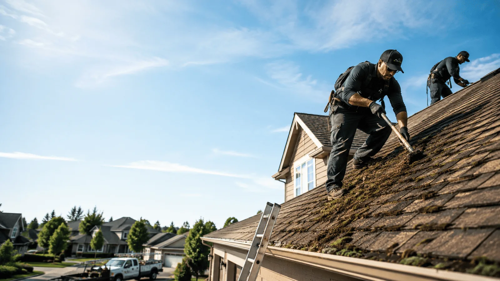 Roof Moss Removal in Roxbury, CT near me